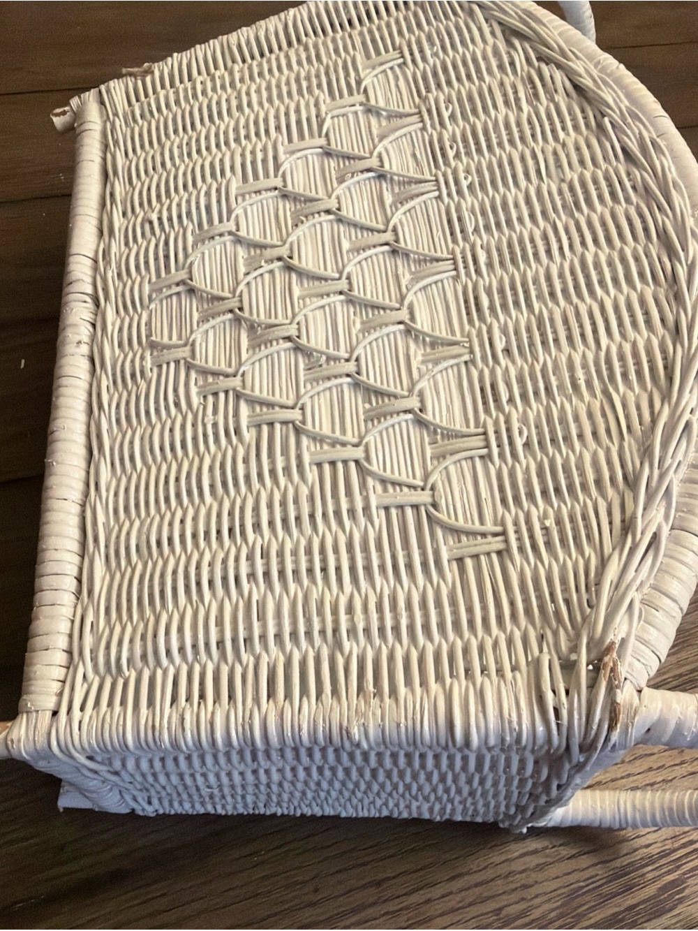 Magazine Holder Wicker Rattan Weave Storage Basket - Picture 7 of 12
